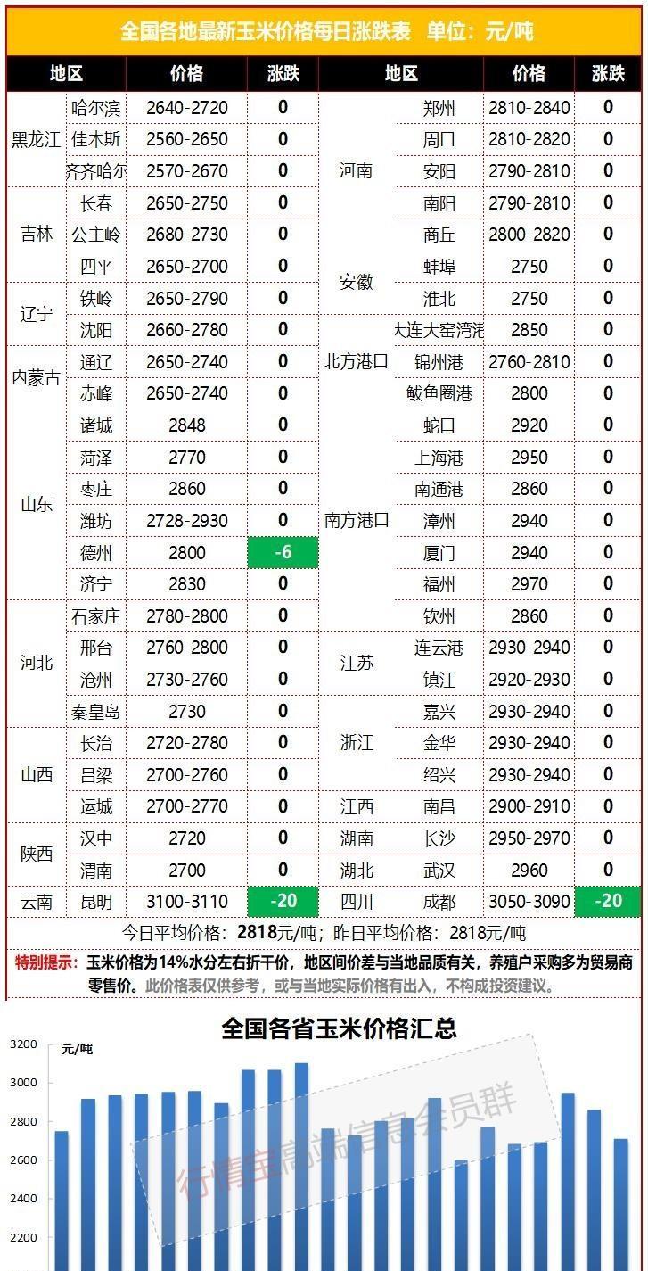 今日玉米市场价格动态分析