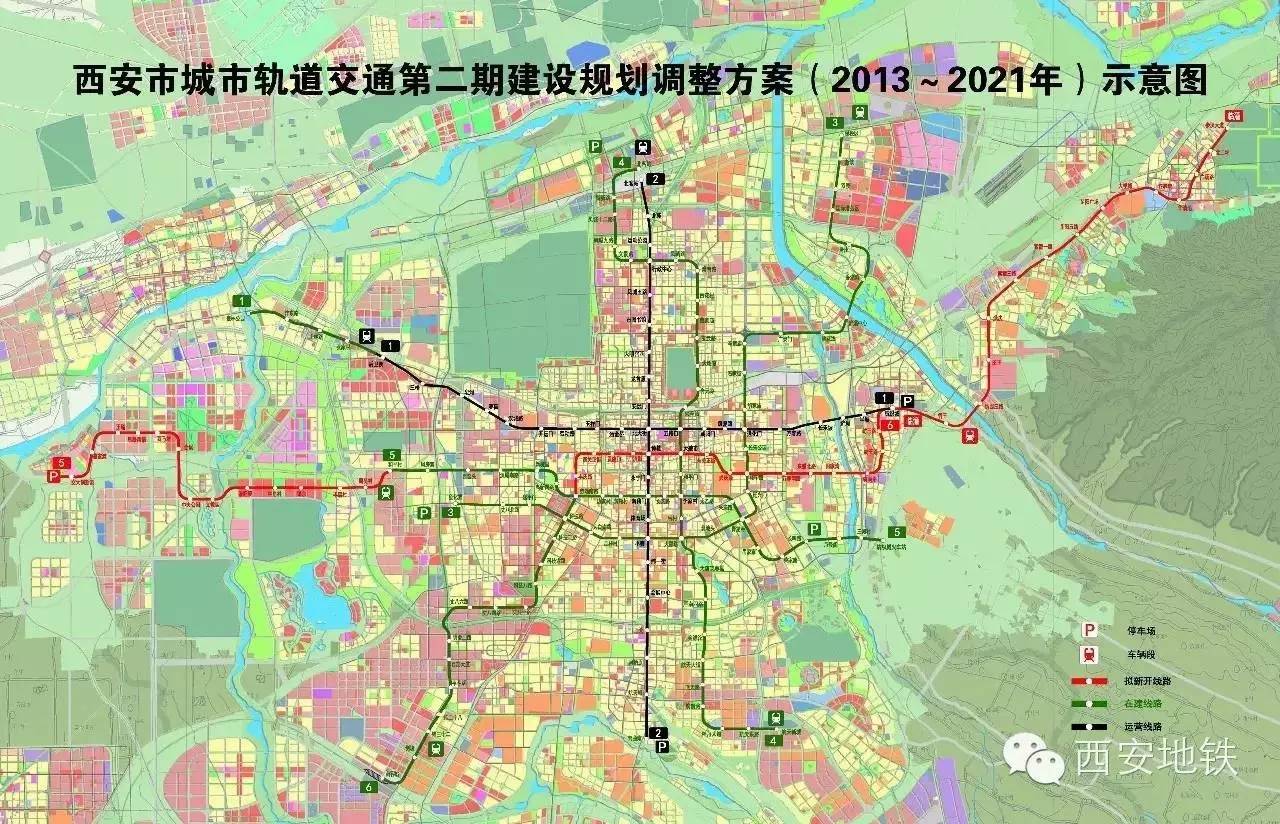 西安地铁11号线最新线路图，揭示城市发展的脉络与未来展望