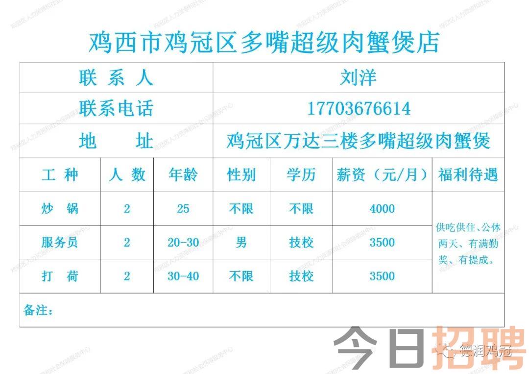 鸡西最新急招工动态与求职指南速递